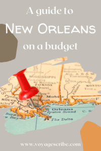 A guide to New Orleans on a budget pin