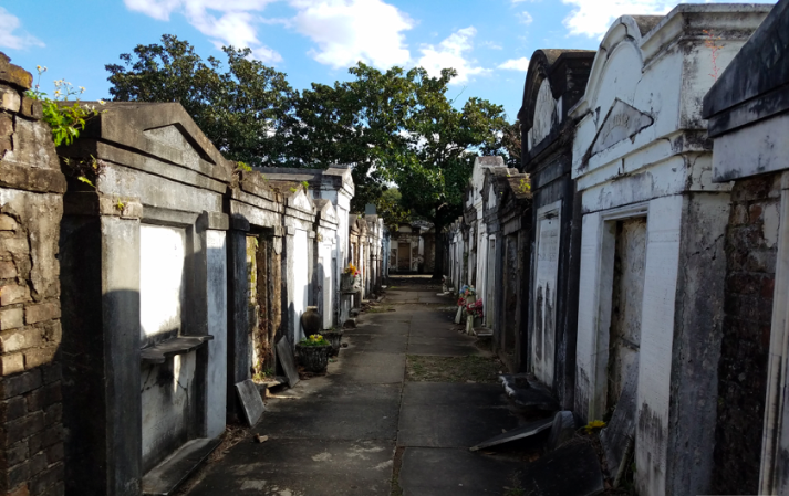 Free Lafayette Cemetery in New Orleans