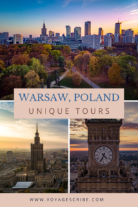 Warsaw Poland Unique Tours Pin