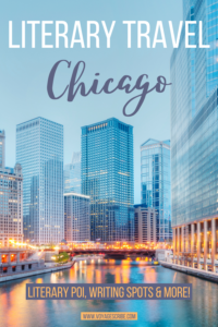 Literary Travel Chicago Pin