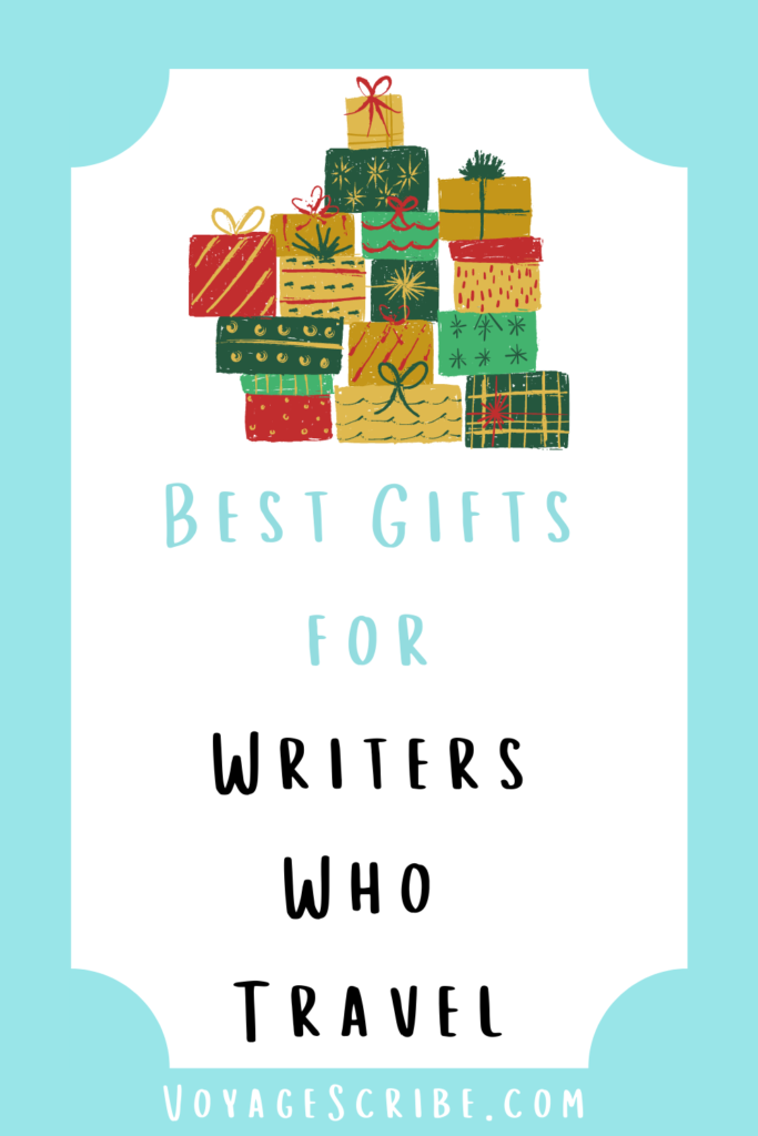 Best Gifts for Writers Who Travel Pin