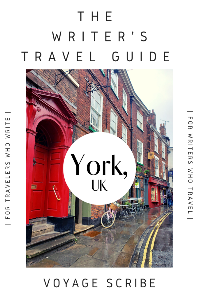Writers Travel Guide York Pin