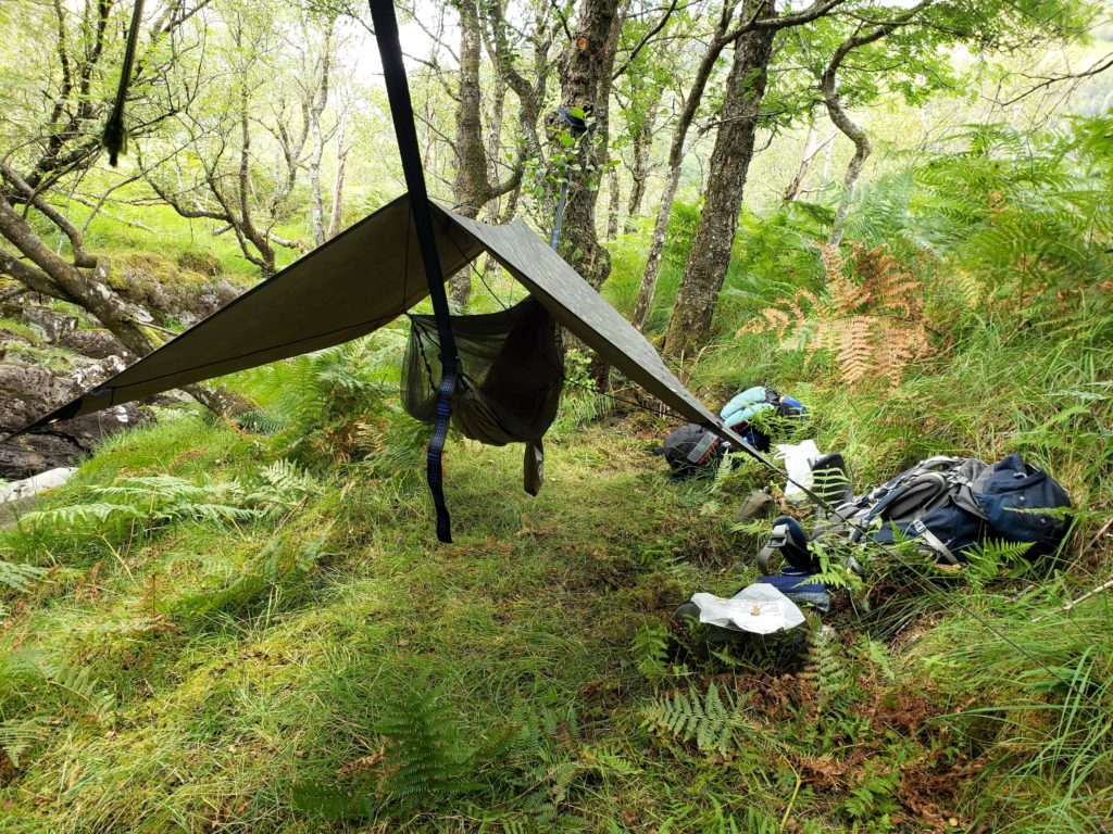 Wild camping & writing in Scotland Highlands