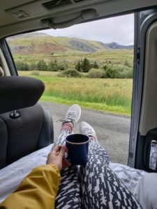 Van camping in Snowdonia