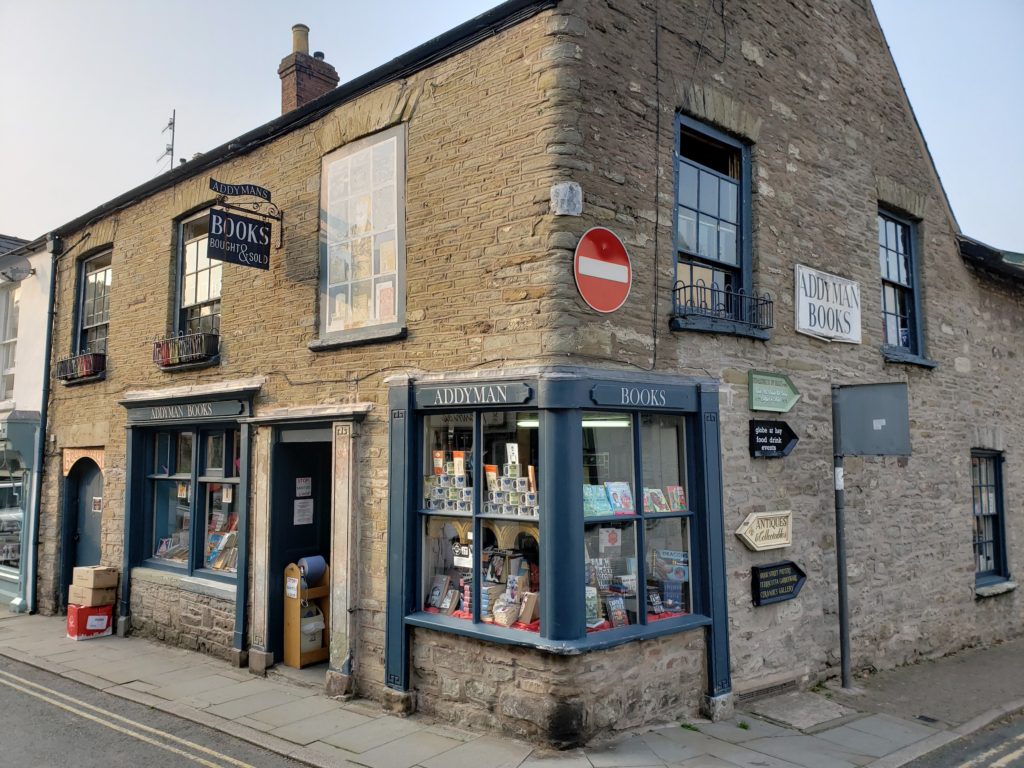addyman's bookstore, Hay-on-Wye, Wales