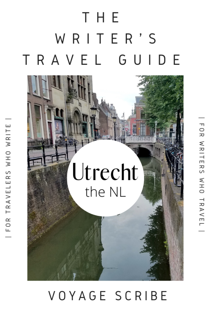 The Writer's Travel Guide to Utrecht Pin