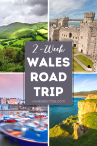 2 week Wales Road Trip Pin