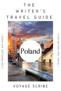Writer's Travel Guide to Poland Pin
