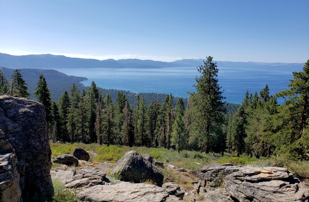 Lake Tahoe Picnic Rock CA