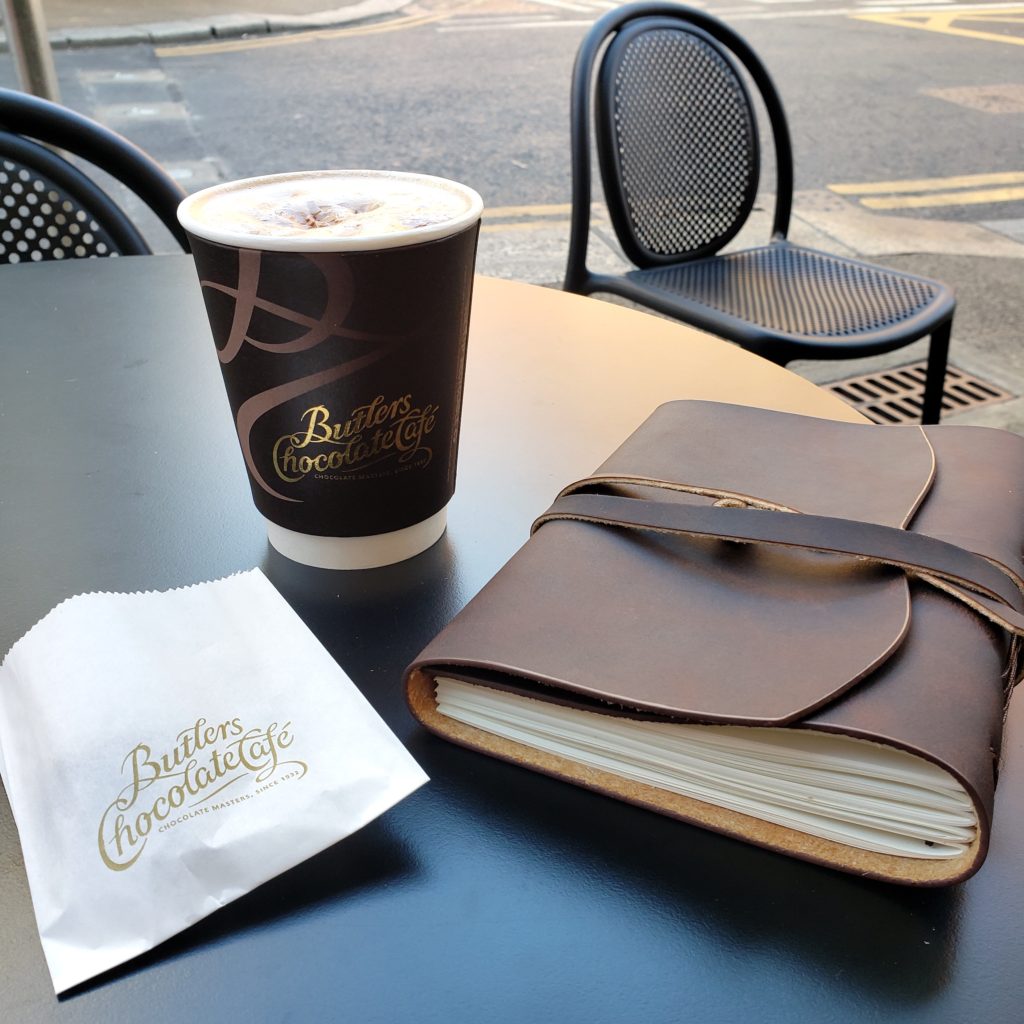 Butlers Cafe - my favorite writing spot in Dublin
