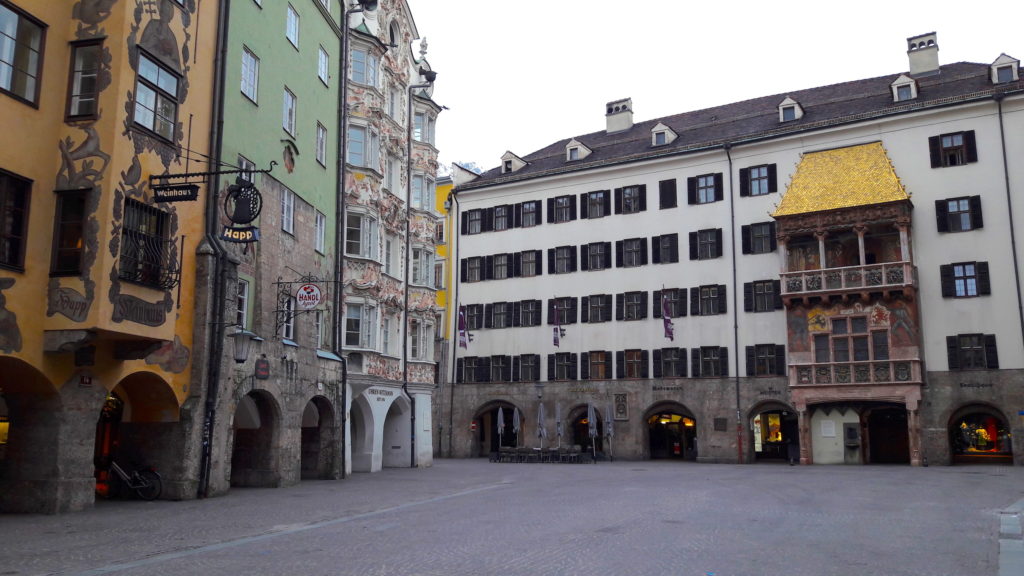 Innsbruck, Austria's pretty buildings