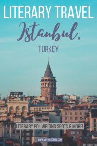 Literary Travel Istanbul pin