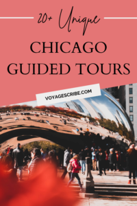 Red Chicago Guided Tours Pin