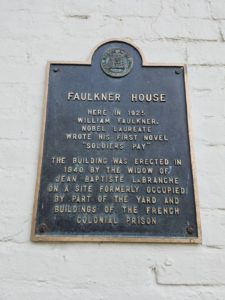 Faulkner House Plaque