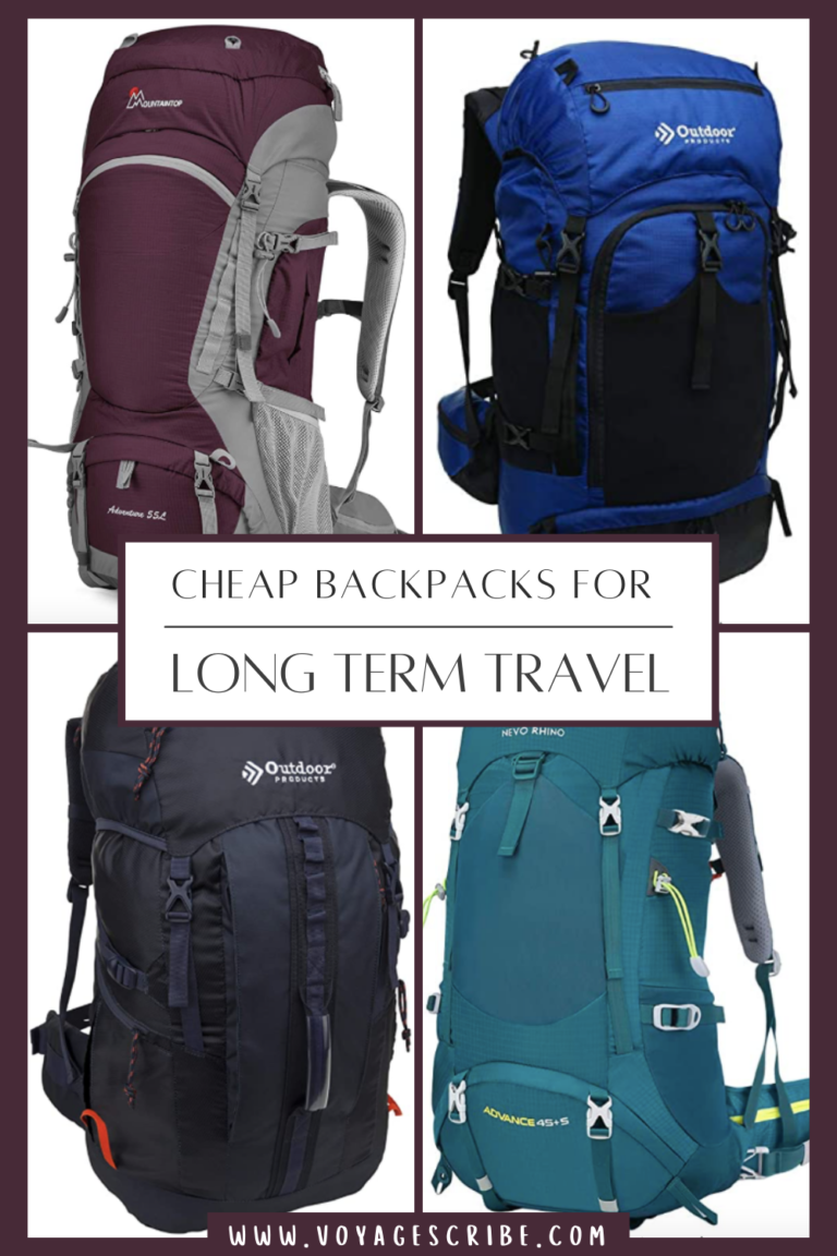 Best Cheap Backpacks for Long Term Travel - Voyage Scribe