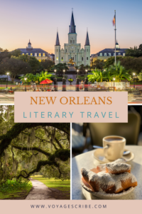 New Orleans Literary Travel Pin