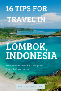16 Tips for Travel in Lombok Pin