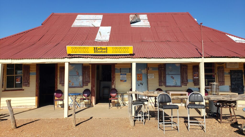Hebel Hotel, the most unique experience you'll get in the Outback